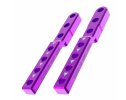 3RACING Auper D6 Aluminum Rear Body Post Purple - SAK-D6820/PU