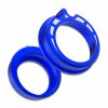 3RACING Auper D6 Aluminium Diff. Bearing Housing Belt Blue - SAK-D6808C/BU