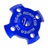 3RACING Auper D6 Spur Gear Adaptor Blue - SAK-D6809D/BU