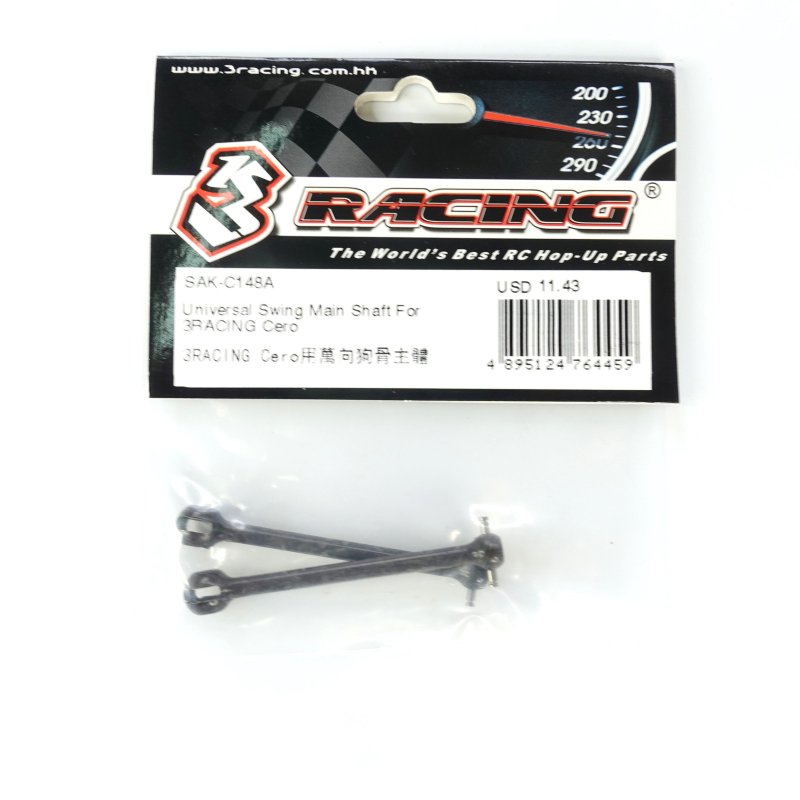 3RACING Cero Universal Swing Main Shaft - SAK-C148A