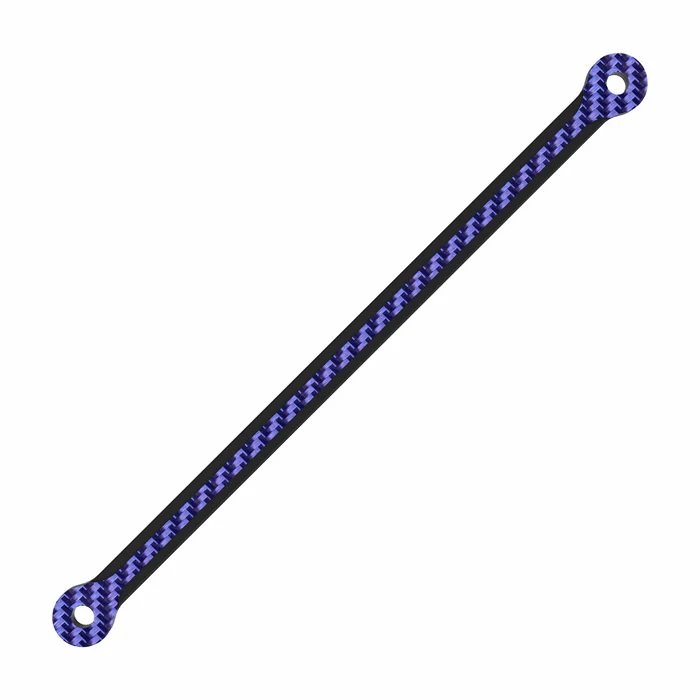 3RACING SAKURA D6 Carbon Graphite Rear Body Post Stiffener Plate Blue Colour - SAK-D645GA/BU
