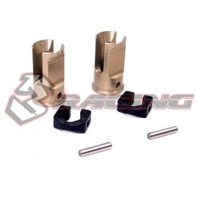 3RACING Sakura Zero 7075 Solid Axle Outer Joint (2) - SAK-09A