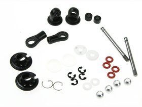 Hot Bodies MiniZilla Chassis Rebuild Kit For 3Racing Minizilla Aluminium front and Rear Damper Set - 3Racing LA-01RK