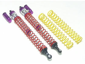 Tamiya F350 HILUX Aluminum Damper (1 Pair) For Savage - Purple - 3Racing HSA-028/PU