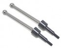 Kyosho Mini Inferno Rear Swing Shaft( 1 pairs ) -Titanium color Half8 - 3RACING MIF-022/TI