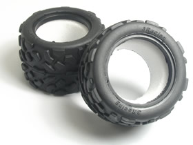 Kyosho Mini-Z Monster Rubber Tire (1 Pairs) - 3RACING MZM-016