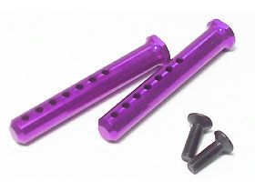 3RACING Aluminum Body Post 40mm - Purple - 3RAC-BP40/PU