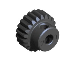 3RACING 48 Pitch Pinion Gear 21T (7075 w/ Hard Coating) - 3RAC-PG4821