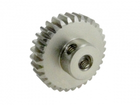 3RACING 48 Pitch Pinion Gear 32T (7075 w/ Hard Coating) - 3RAC-PG4832