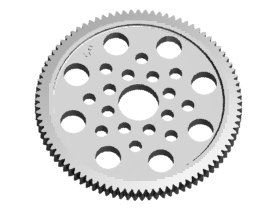 3RACING 48 Pitch Spur Gear 89T - 3RAC-SG4889