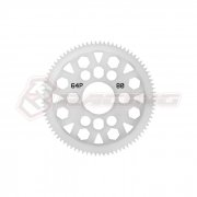 3RACING 64 Pitch Spur Gear 80T - 3RAC-SG6480