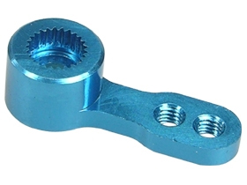 3RACING Accessories 3.0mm Aluminium Single Servo Arm For Ko Propo/Sanwa - Light Blue - 3RAC-HKS30/LB