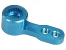 3RACING 2.6mm Aluminium Single Servo Arm For Ko Propo/Sanwa - Light Blue - 3RAC-HKS26/LB