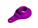 3RACING Aluminium Servo Arm Servo Saver Horn-single Hole- Purple H=18mm For Tamiya - 3RAC-HTS3018/PU