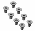 3RACING M3 x 5 Titanium Flat Head Hex Socket - Machine ( 8 Pcs ) - TS-FSM305M/V2