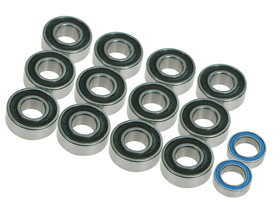 Tamiya M03 /M03L /M04M /FF02 Ball Bearing Set (2RS) - 3Racing M04M-05