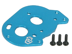 Team Losi MICRO-T Aluminium Motor Heatsink Plate - Light Blue Color - 3RACING MI-13/LB