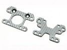 Team Losi Mini LST SSG Graphite Bulkhead Plate - 3RACING MST-12/SG