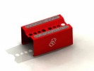 3RACING Aluminium Setting Stand for 1/10 EP / GP - Red - ST-12/RE