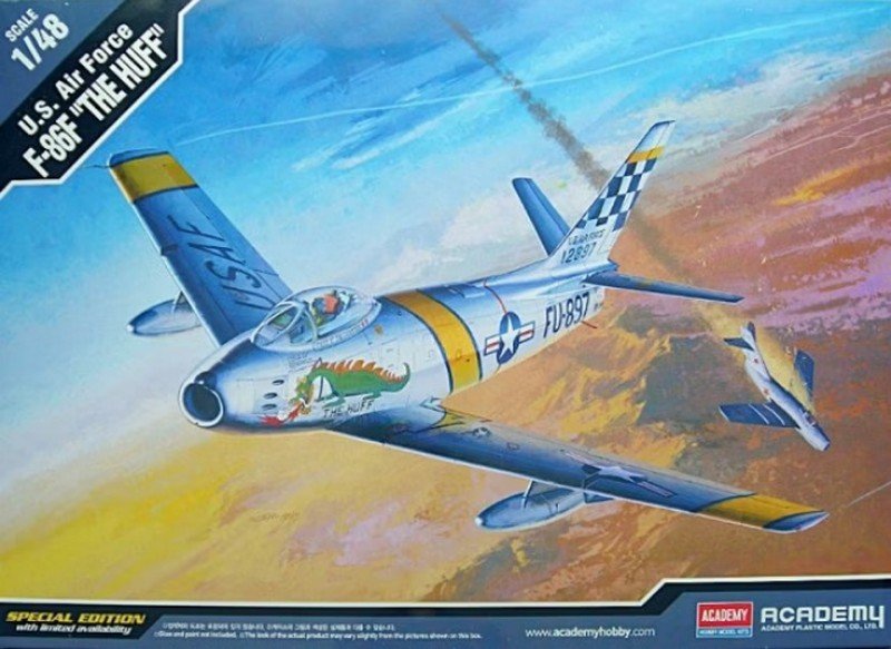 Academy 12234 - 1/48 U.S. Air Force F-86F \'The Huff\'