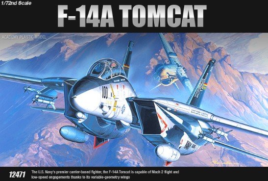 Academy 12471 - 1/72 F-14A Tomcat (AC 1679)