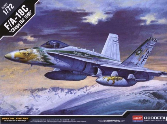 Academy 12505 - 1/72 F/A-18C Chippy HO 1995