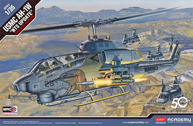 Academy 12116 - 1/35 USMC AH-1W NTS UPDATE