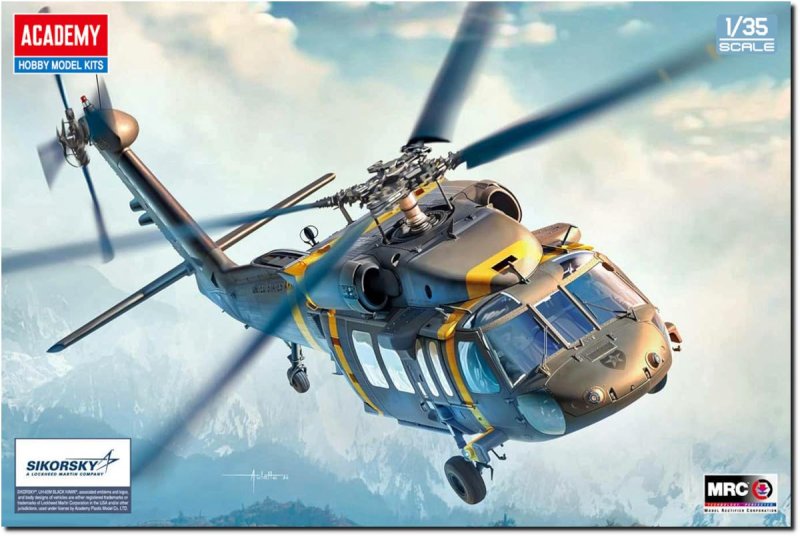 Academy 12135 - 1/35 UH-60M Black Hawk