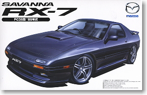 Aoshima #AO-46609 - No.71 FC3S Savanna RX-7 Late Type 89 (Model Car)