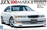 Aoshima AO-01087 - 1/24 The Best Car No.43 JZX 100 Mark II Tourer V Late Model Aero Ver.