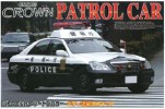 Aoshima #AO-00303 - 1/24 NO.11 18 Crown Patrol Car Metropolitan Police Department Steel Wheel Ver. Painted Patrol Car