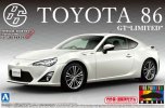 Aoshima AO-01005 - 1/24 TOYOTA 86 '12 GT-Limited (Satin White Pearl) Pre Painted Model