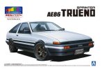 Aoshima 05314 - 1/24 Toyota AE86 Trueno '83 (White/Black) Pre Painted Model No.SP