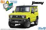 Aoshima 06596 - 1/24 Suzuki JB64 Jimny 2018 (Kinetic Yellow) The Snap Car 03-KY