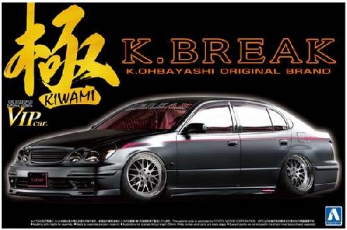 Aoshima AO-00961 - 1/24 Super VIP V-106 K.Break Aristo JZX161 K.Ohbayashi Original Band Kiwami