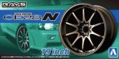 Aoshima 05391 - 1/24 Volk Racing CE28N 19 Inch RAYS Wheels and Tries No.58