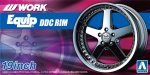 Aoshima 20310 - 1/24 Work Equip DDC RIM 19 inch Wheels and Tires #114