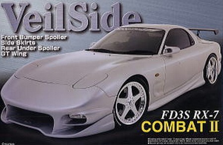 Aoshima #AO-29022 - 1:24 No.72 Veilside Combat II FD3S RX-7(Model Car)