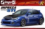 Aoshima AO-05054 - 1/24 No.63 Impreza WRX STI 5door 07 ings Ver