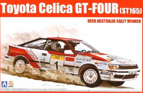 Aoshima #AO-08119 - 1/24 Toyota Celica GT-Four (ST165) 1989 Australia Rally Winner BEEMAX