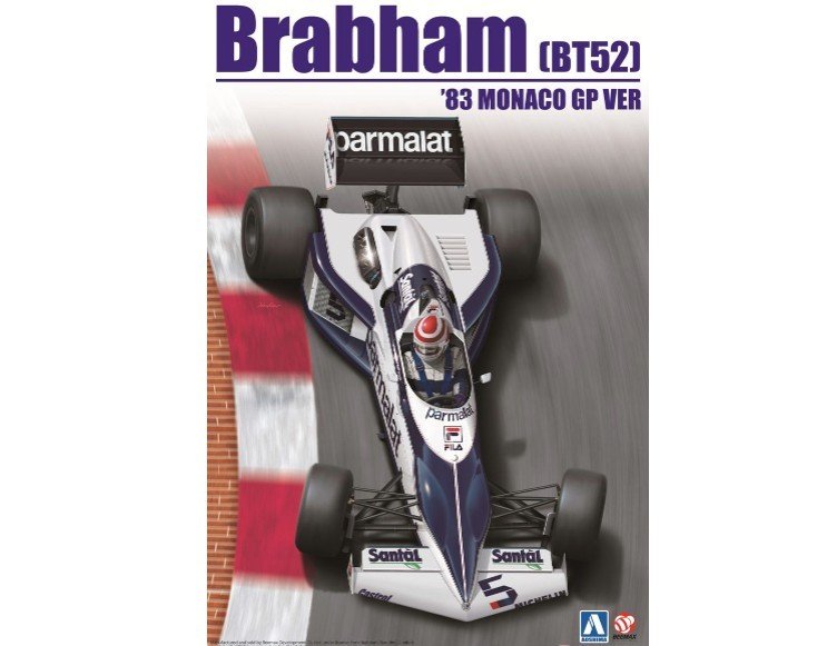 Aoshima 09823 - 1/20 Braham BT52 \'83 Monaco Grand Prix Ver. No.14