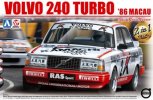 Aoshima 09825 - 1/24 Volvo 240 Turbo 1986 Marcau Guia Race Winner Beemax No.16