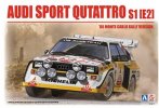 Aoshima 10398 - 1/24 Audi Sport Quattro S1 (E2) '86 Mote Carlo Rally Version Beemax No.21