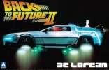 Aoshima 01186 - 1/24 Movie Mechanical No.9 Back to the Future De Lorean Part II
