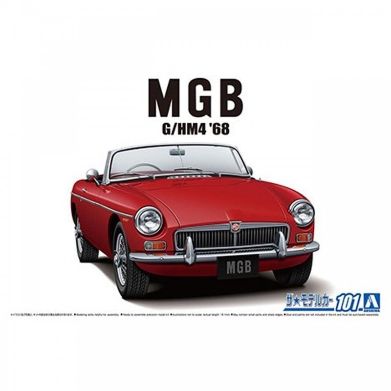 Aoshima 05685 - 1/24 MGB G/HM4 \'68 The Model Car #101