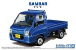 Aoshima 05828 - 1/24 Subaru TT2 Sambar WR Blue Limited 2011 The Model Car No.04