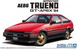 Aoshima 05969 - 1/24 Toyota AE86 Sprinter Trueno GT-APEX 1984 The Model Car No.86