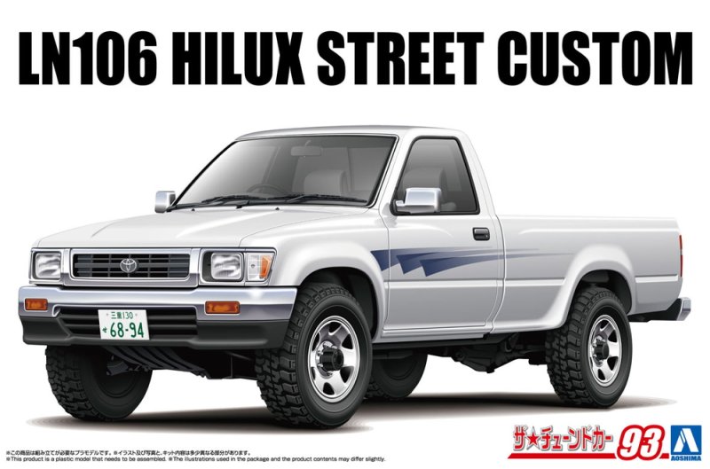 Aoshima 06949 - 1/24 Toyota LN106 Hilux Longbed Street Custom \'94 The Tuned Car #93