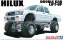 Aoshima 20088 - 1/24 Toyota LN107 Hilux Pick-Up Double Cab Lift-Up 1994 The Tuned Car No.05
