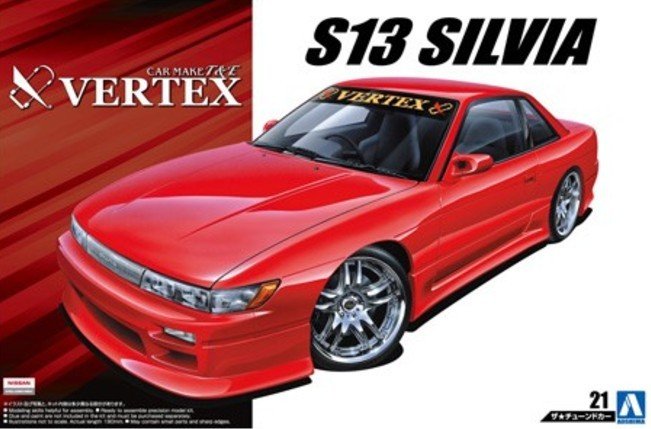 Aoshima 05334 - 1/24 Vertex PS13 Silvia \'91 The Tuned Car No.21